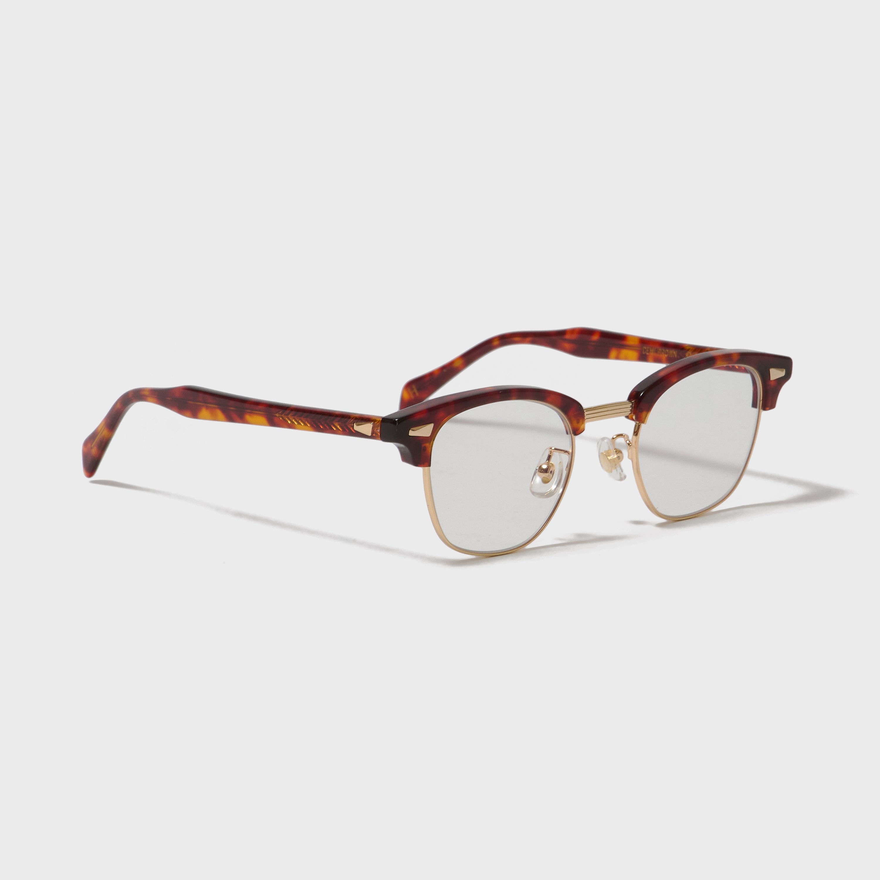 H-OPTICAL H-00 BKGLD-PT.BRN 伊達メガネ H-00 | DEMI-PT.GRY – H OPTICAL